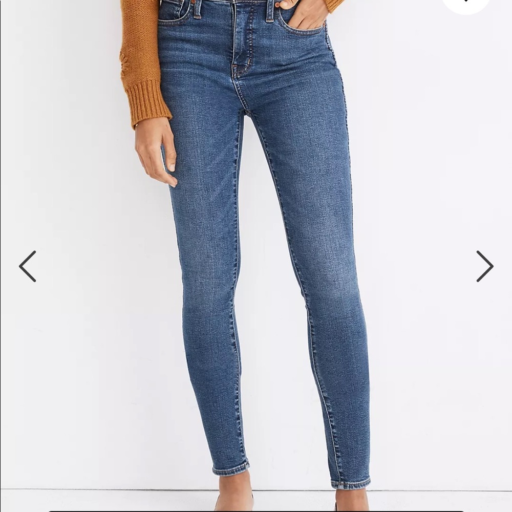 Madewell 10" High-Rise Skinny Jeans TENCEL™ Denim Edition